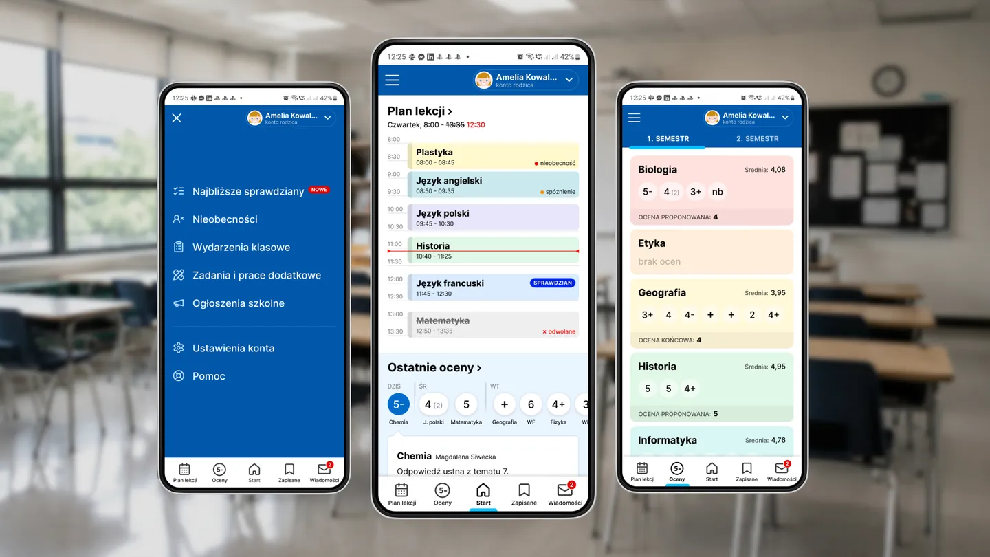 A redesign of Librus – Poland's most-used and least-loved school app